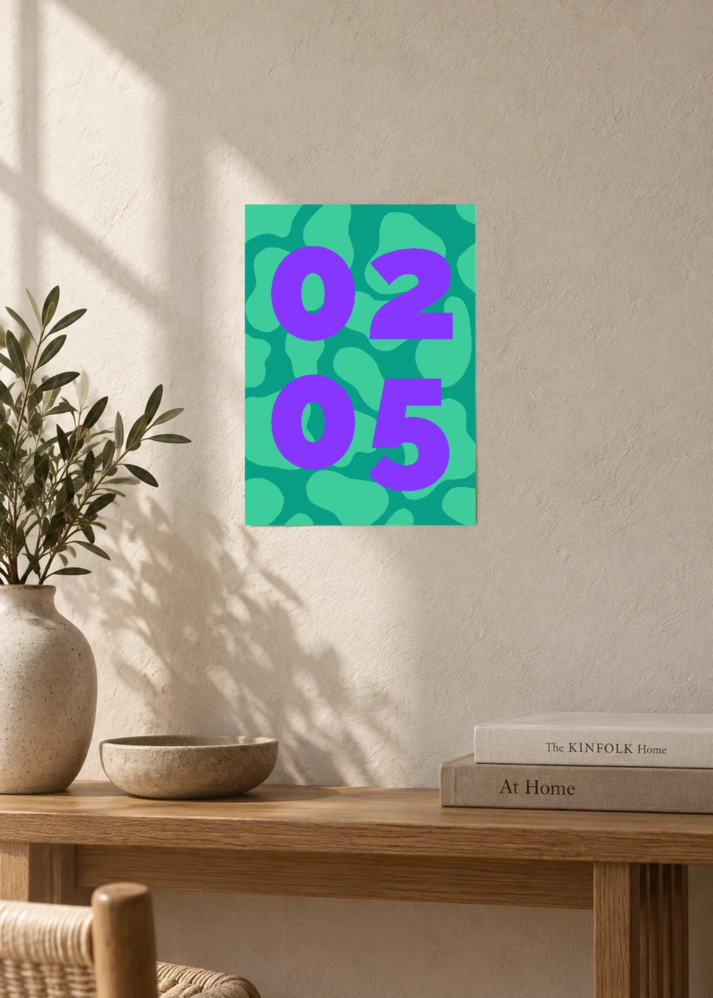 February 5 DAYMARK Poster — Lagoon Shapes — furniture