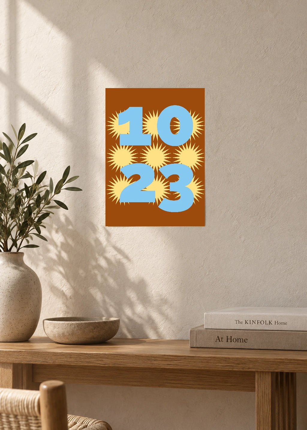 October 23 DAYMARK Poster — Ice Suns — furniture