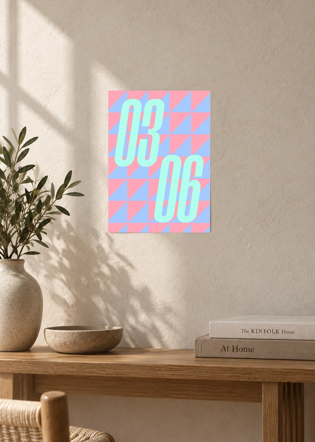 March 6 DAYMARK Poster — Ice Slant — furniture