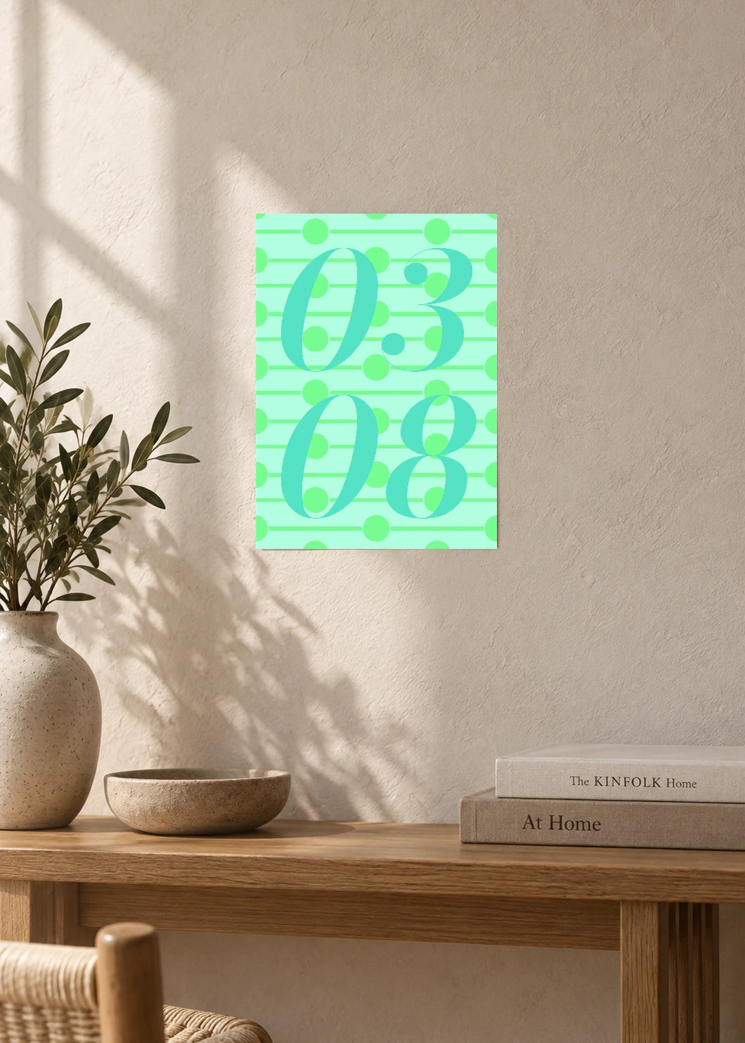 March 8 DAYMARK Poster — Mint Staff — furniture