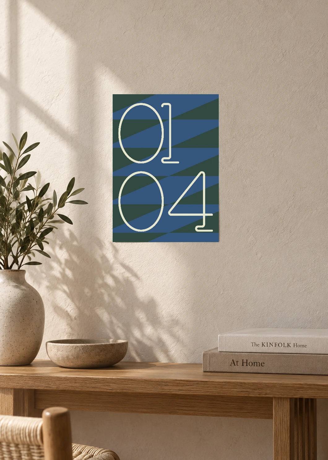 January 4 DAYMARK Poster — Forward Lines — furniture