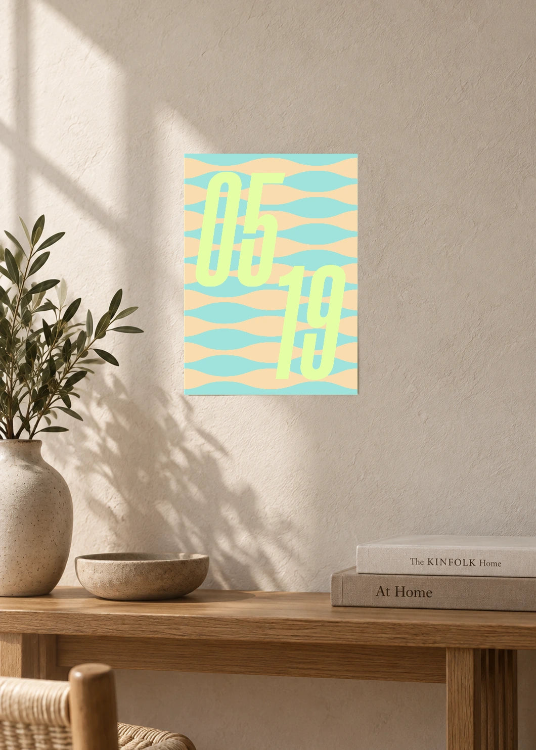 May 19 DAYMARK Poster — Lemon Current — furniture
