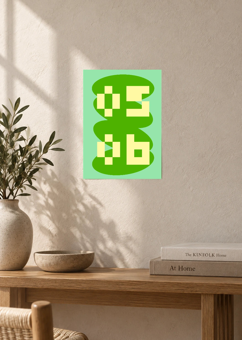 May 6 DAYMARK Poster — Green Capsule — furniture