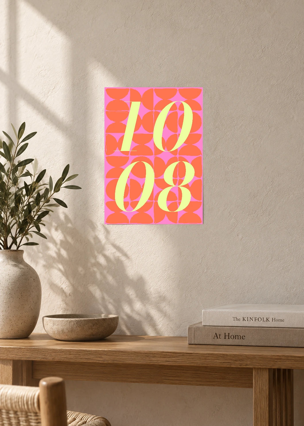 October 8 DAYMARK Poster — Lemon Tiles — furniture