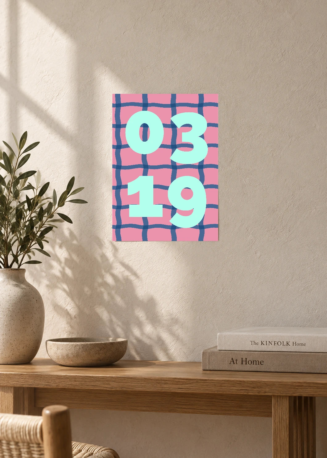 March 19 DAYMARK Poster — Aqua Net — furniture