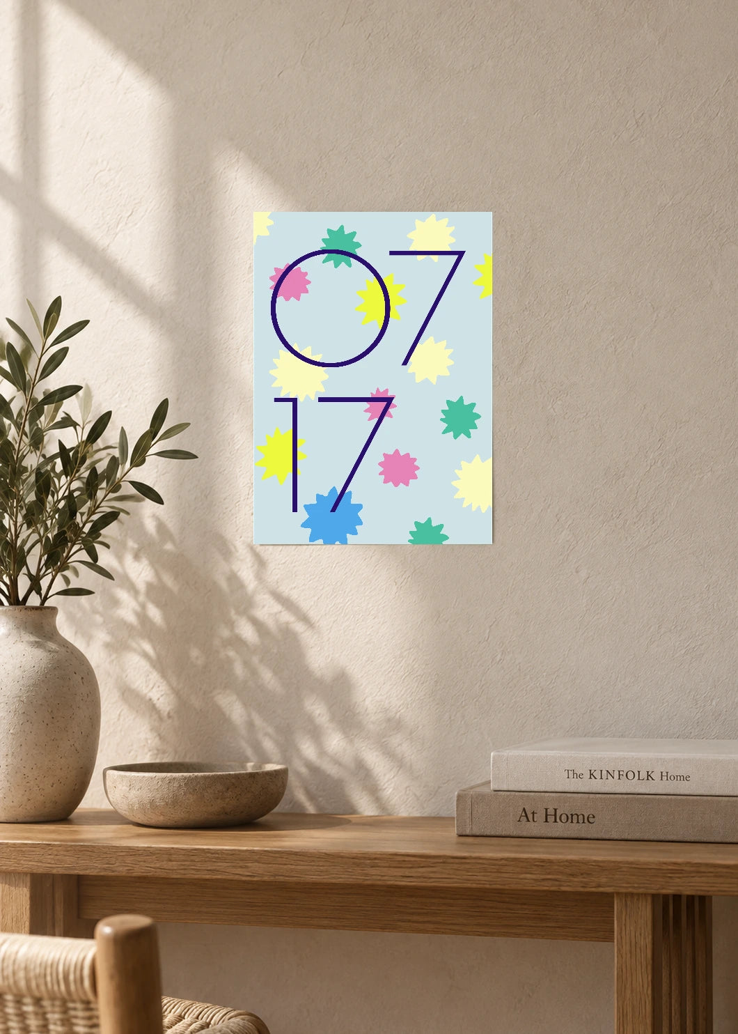 July 17 DAYMARK Poster — Star Line — furniture