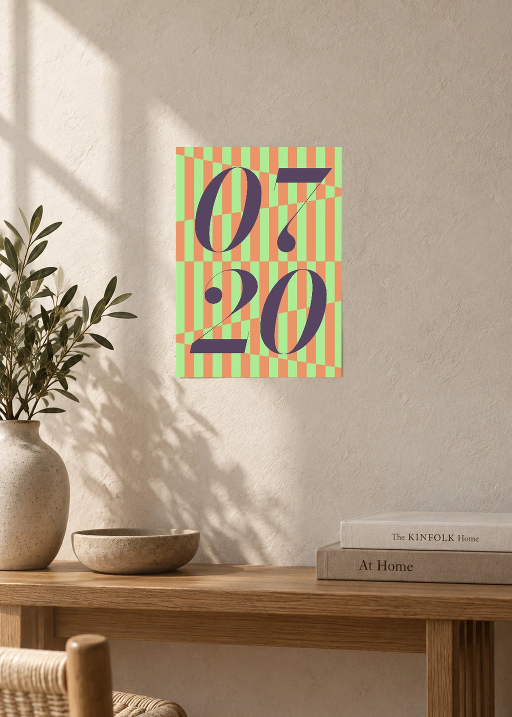 July 20 DAYMARK Poster — Olive Ledger — furniture
