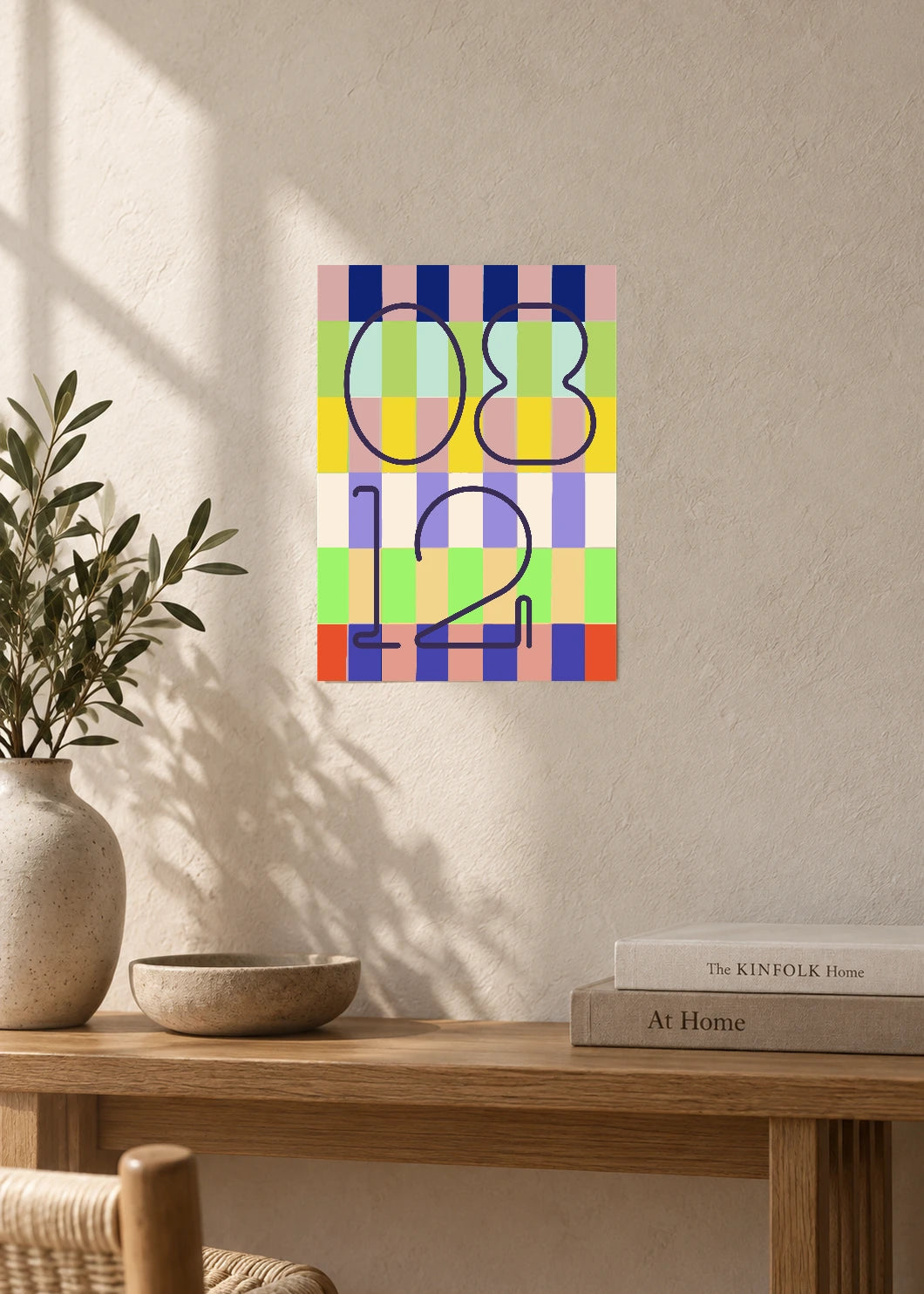 August 12 DAYMARK Poster — Ink Window — furniture