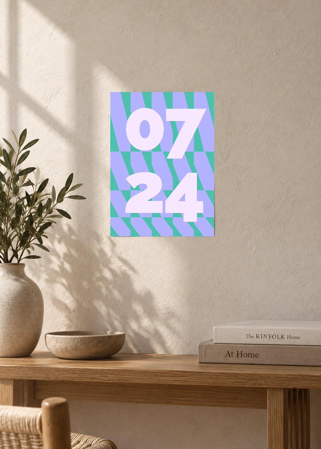 July 24 DAYMARK Poster — Soft Fan — furniture
