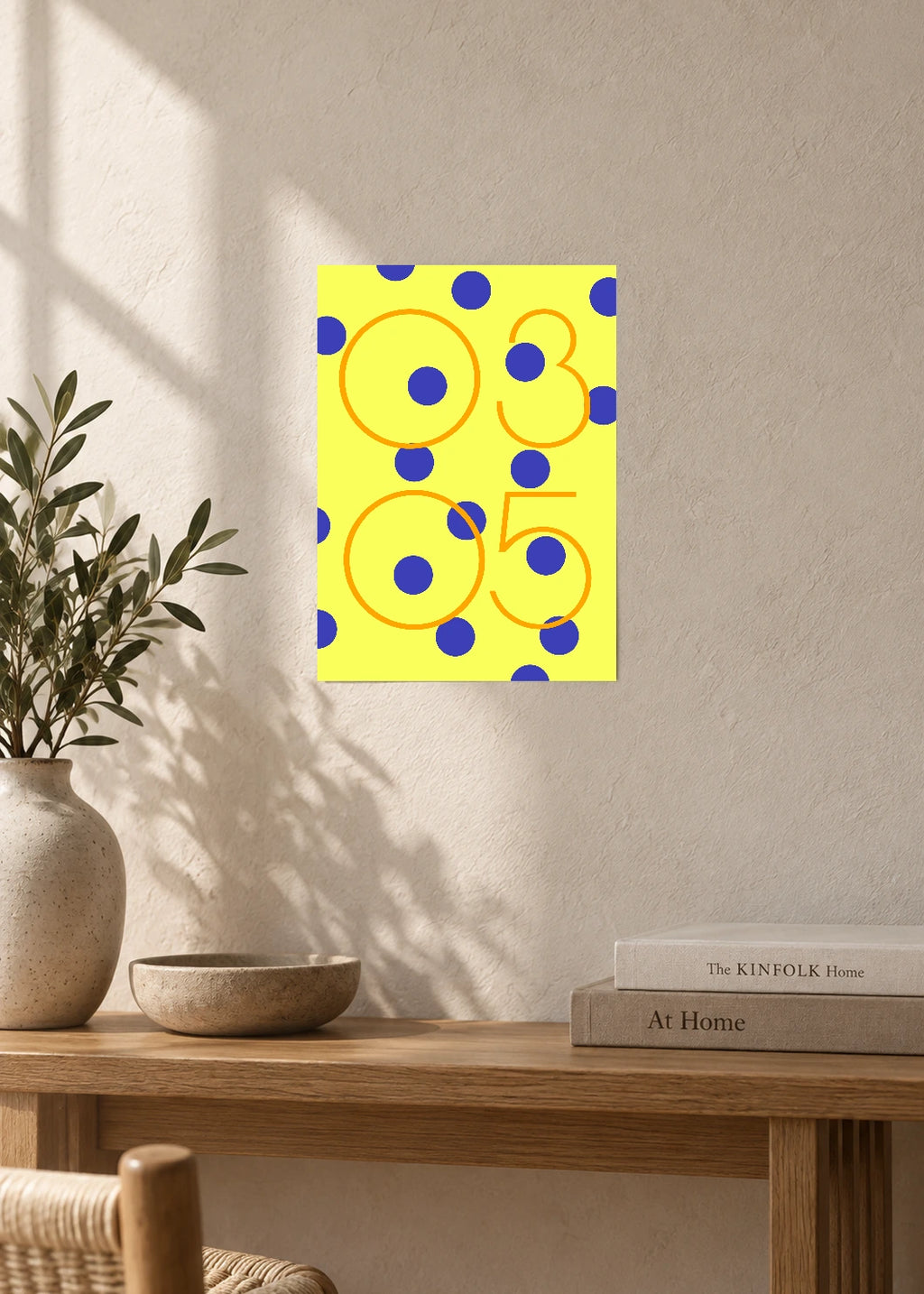 March 5 DAYMARK Poster — Sunny Orbit — furniture
