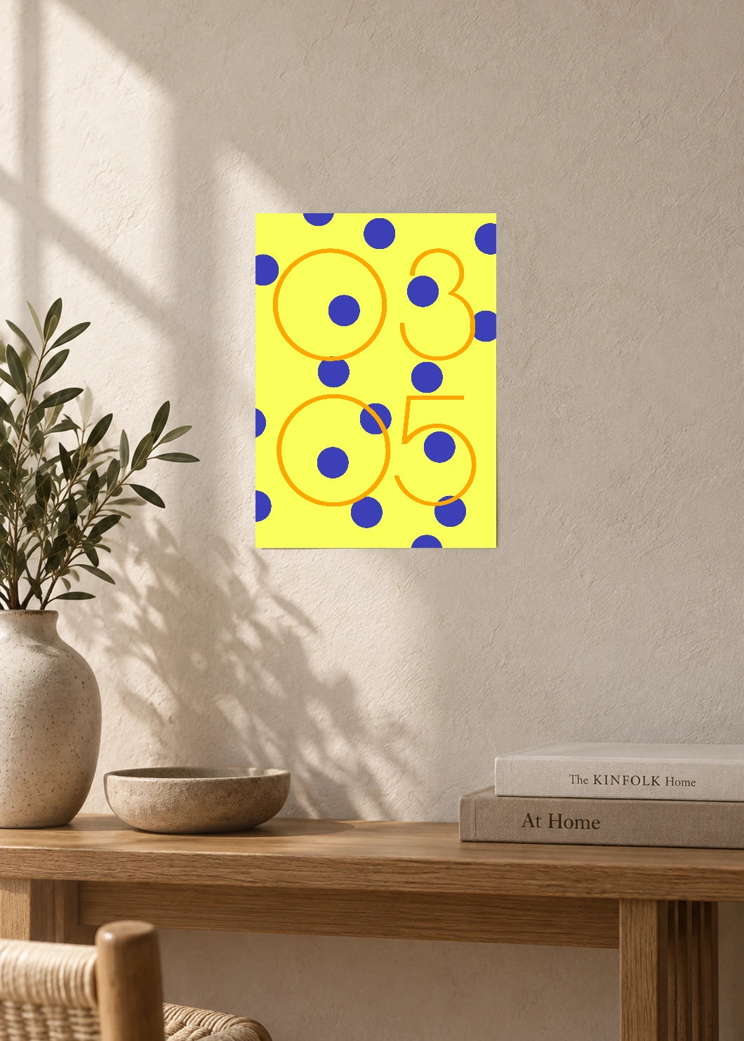 March 5 DAYMARK Poster — Sunny Orbit — furniture