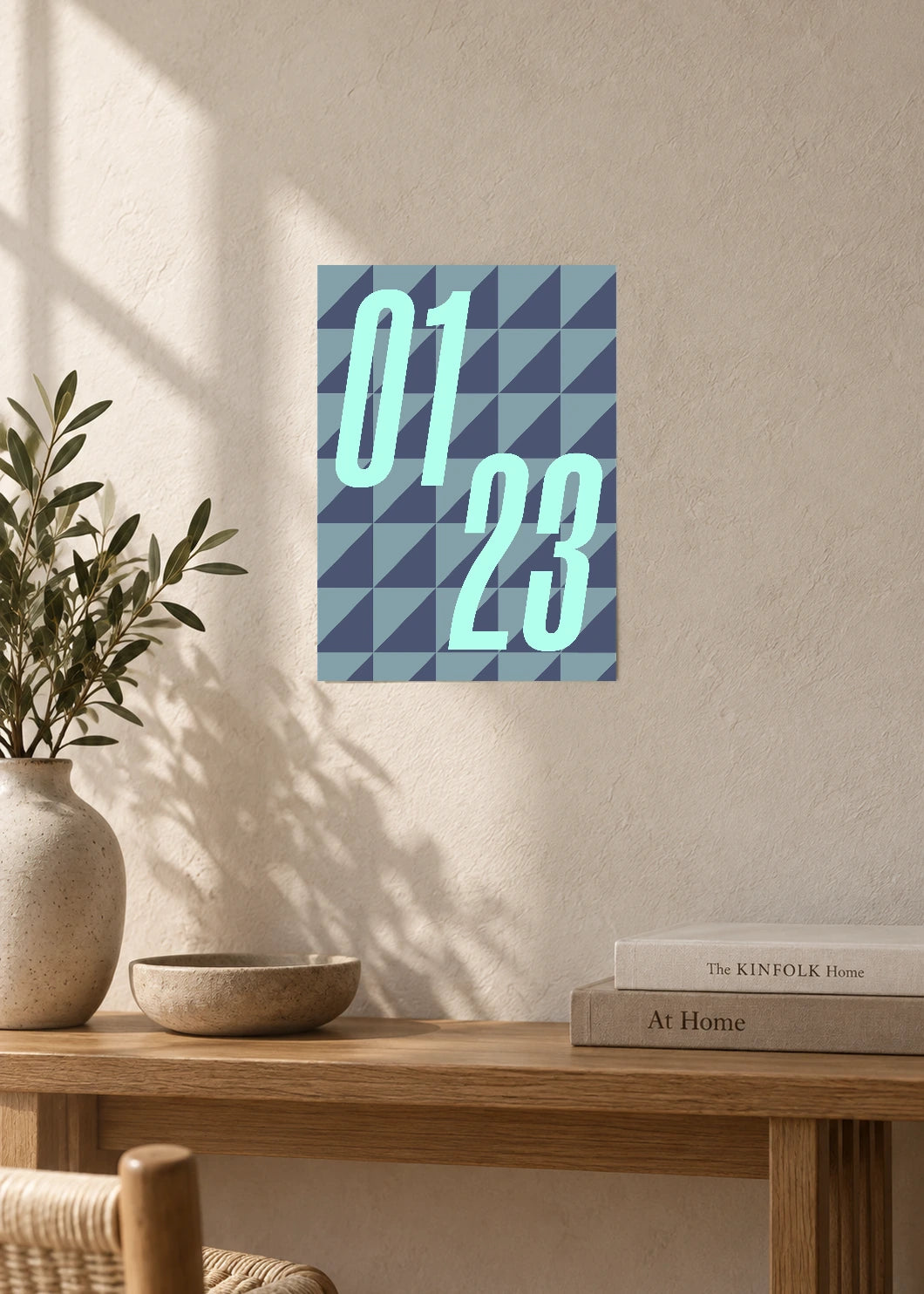 January 23 DAYMARK Poster — Slate Shift — furniture