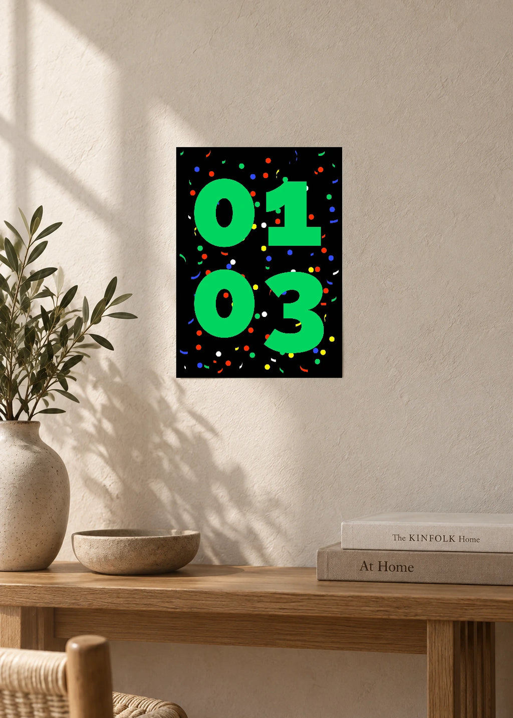 January 3 DAYMARK Poster — Full Volume — furniture