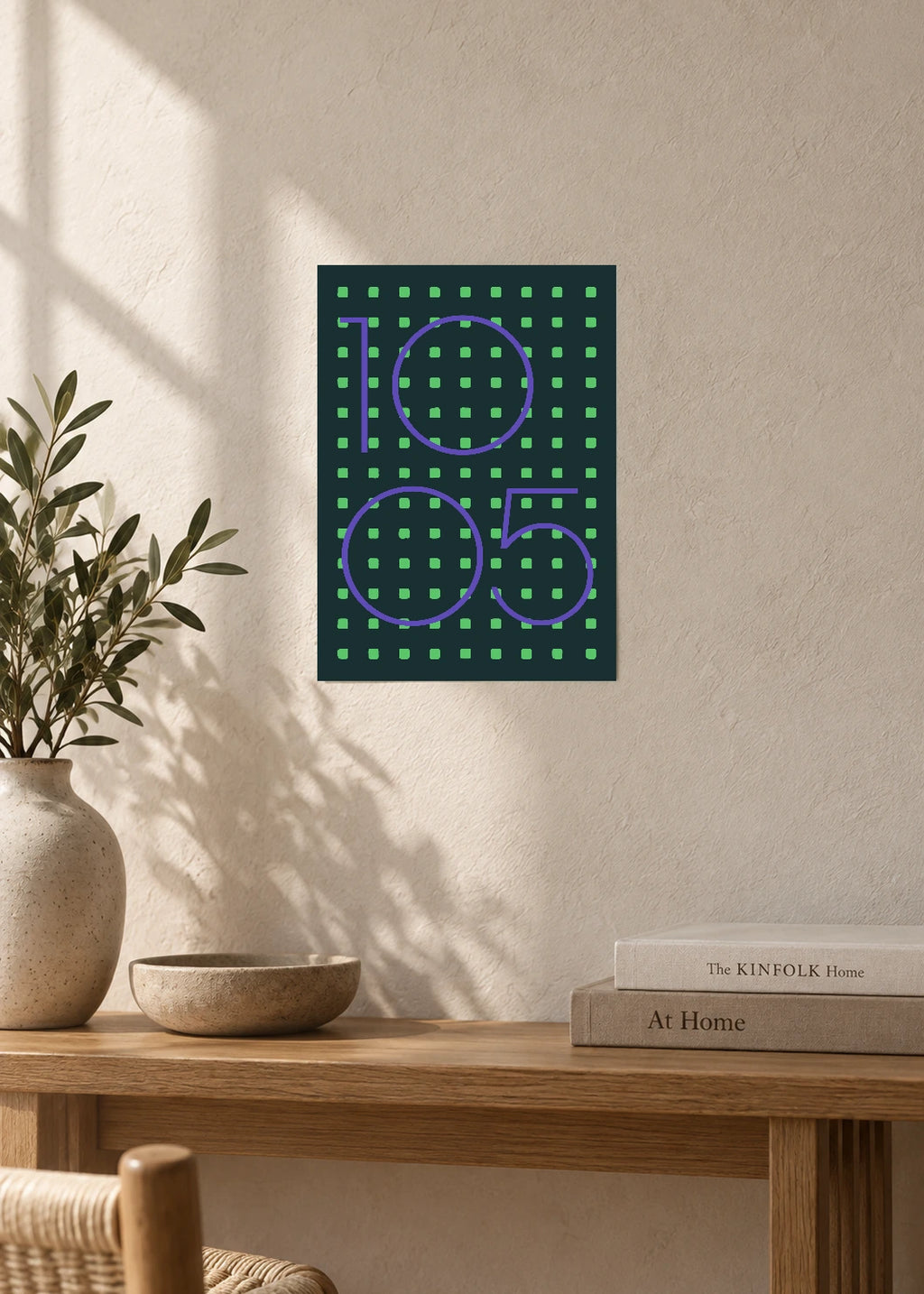 October 5 DAYMARK Poster — Green Register — furniture