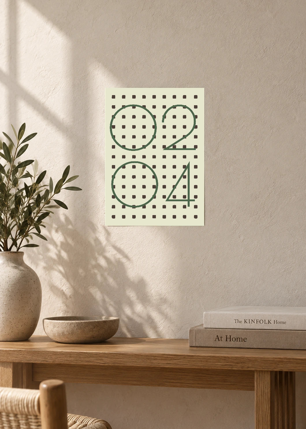 February 4 DAYMARK Poster — Dot Register — furniture