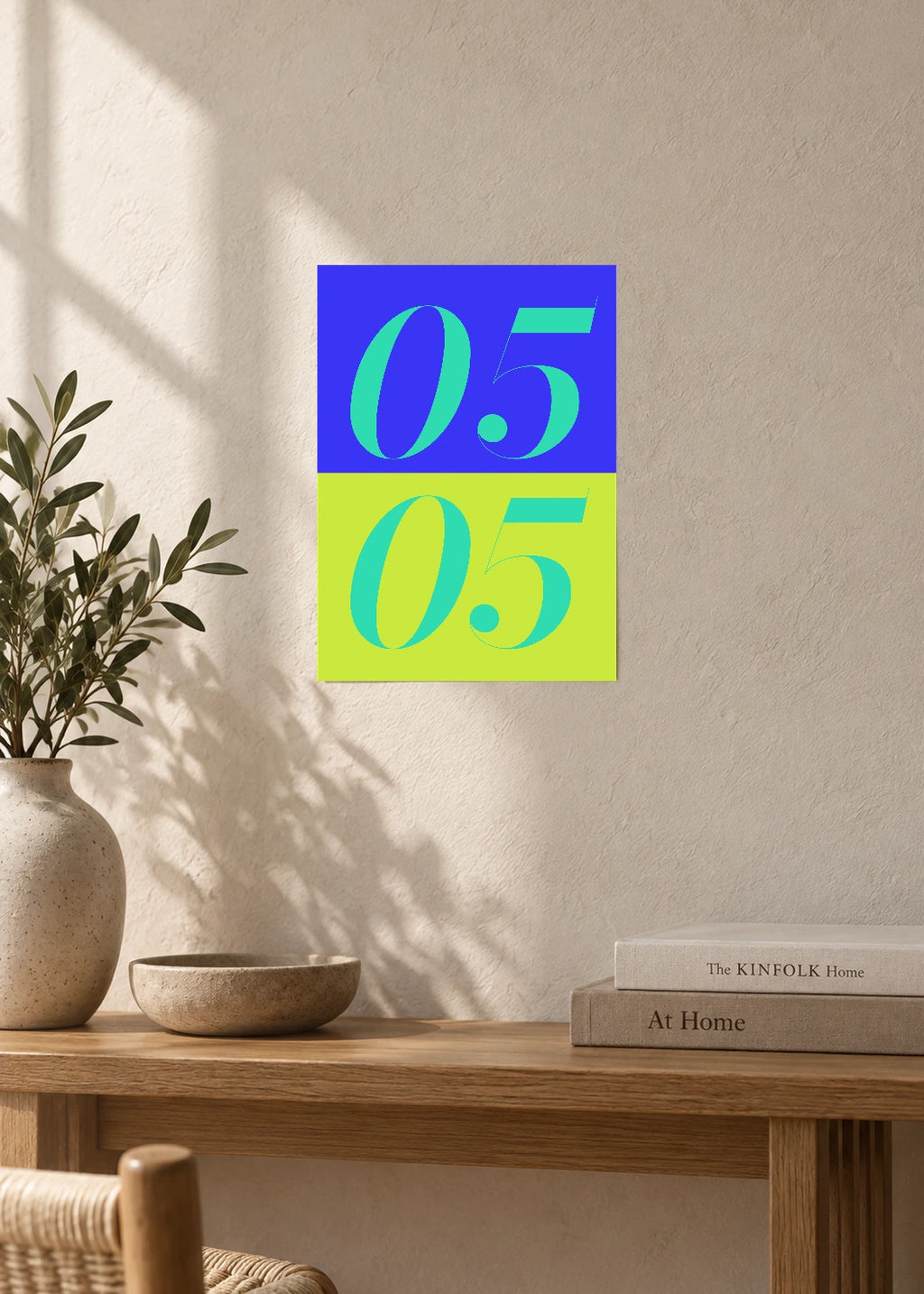 May 5 DAYMARK Poster — Electric Split — furniture