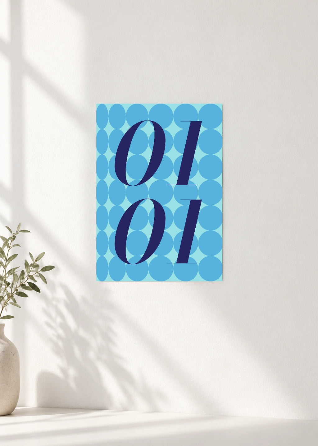 January 1 DAYMARK Poster — First Rhythm — clean wall