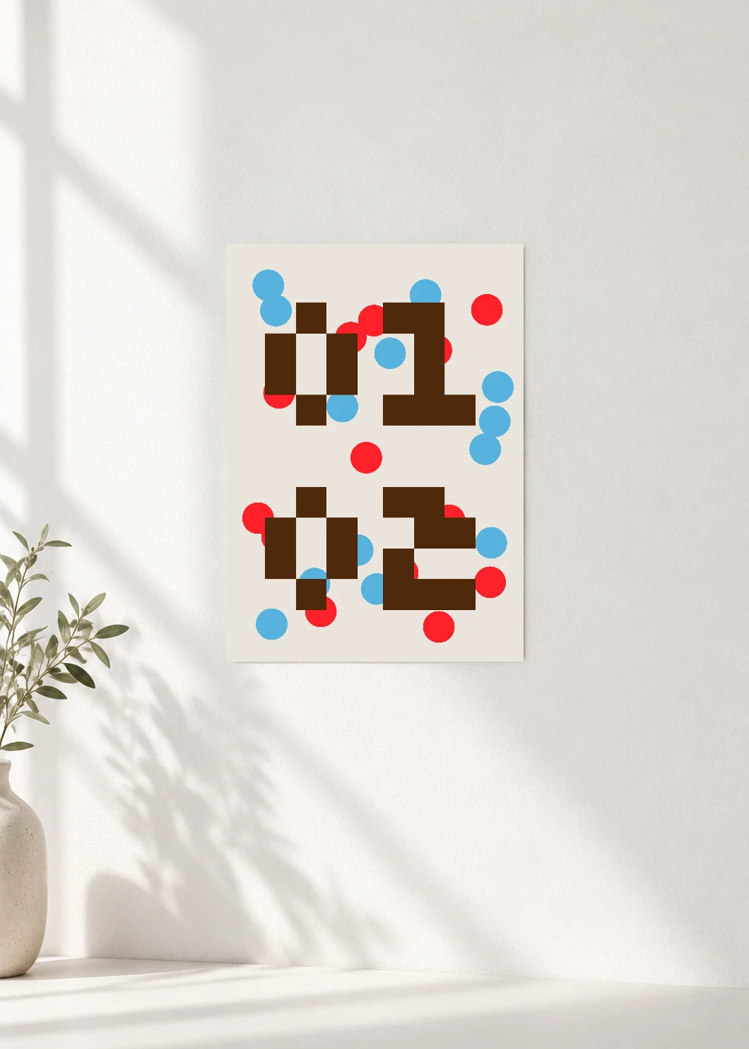 January 2 DAYMARK Poster — Offset Play — clean wall