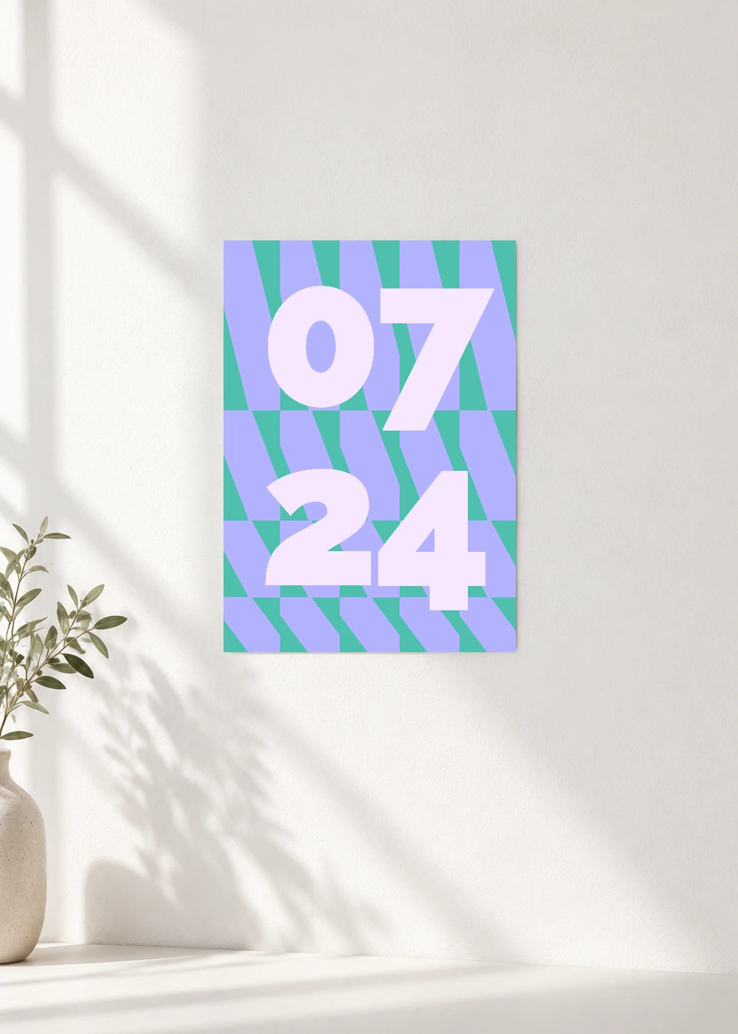 July 24 DAYMARK Poster — Soft Fan — clean wall