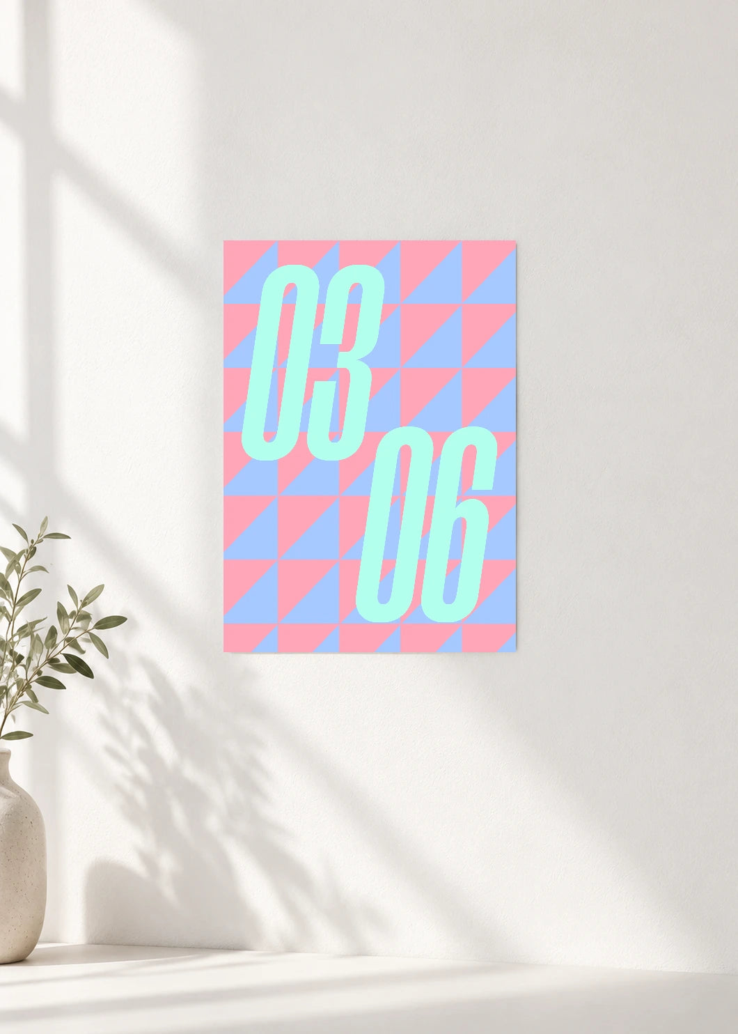March 6 DAYMARK Poster — Ice Slant — clean wall