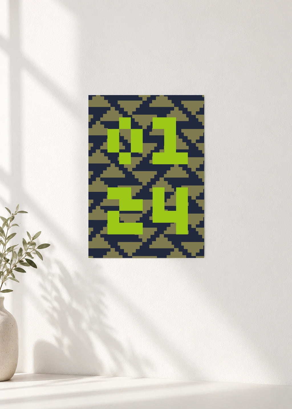 May 24 DAYMARK Poster — Acid Weave — clean wall