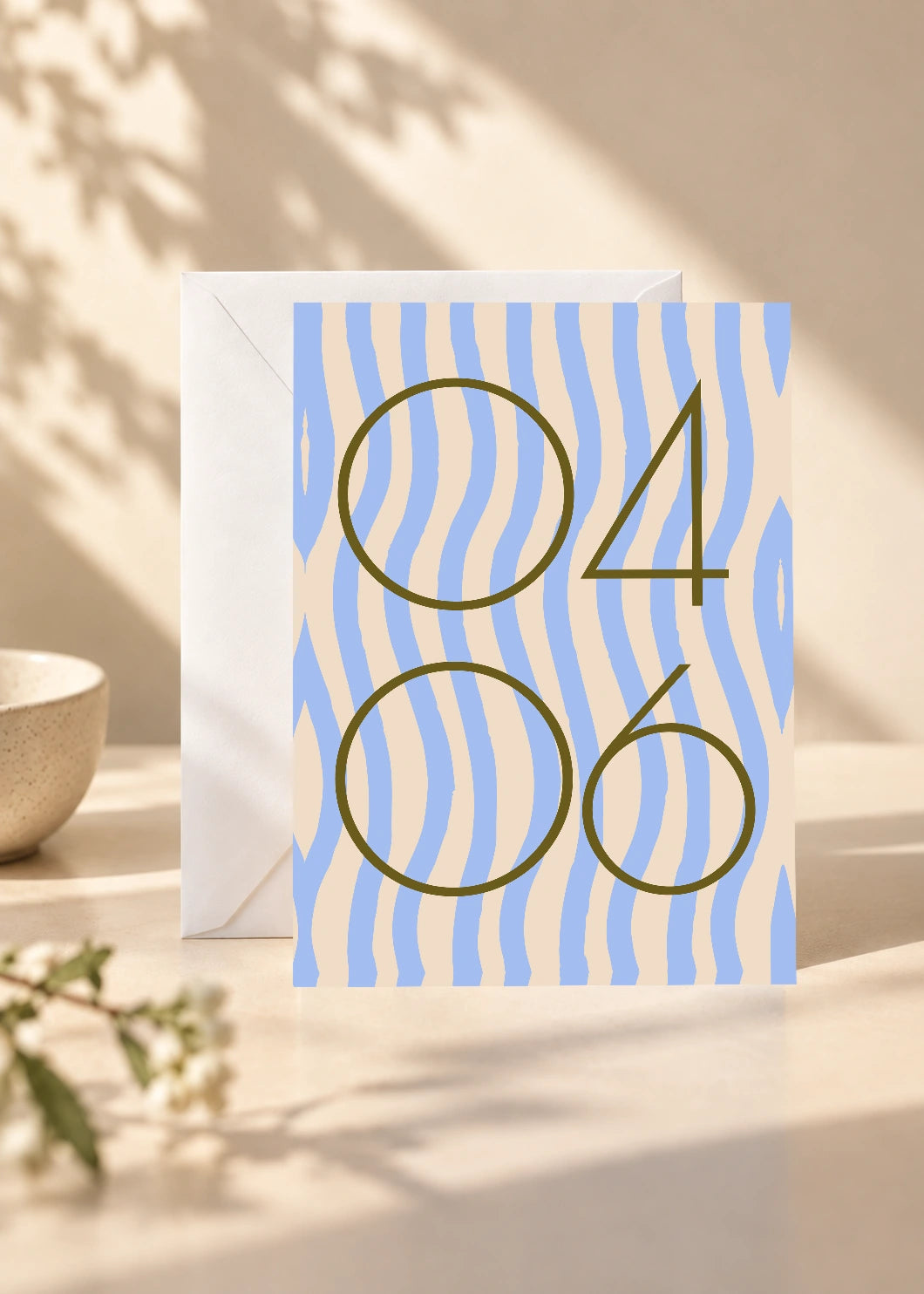 April 6 DAYMARK card — Sand Waves — scene 1