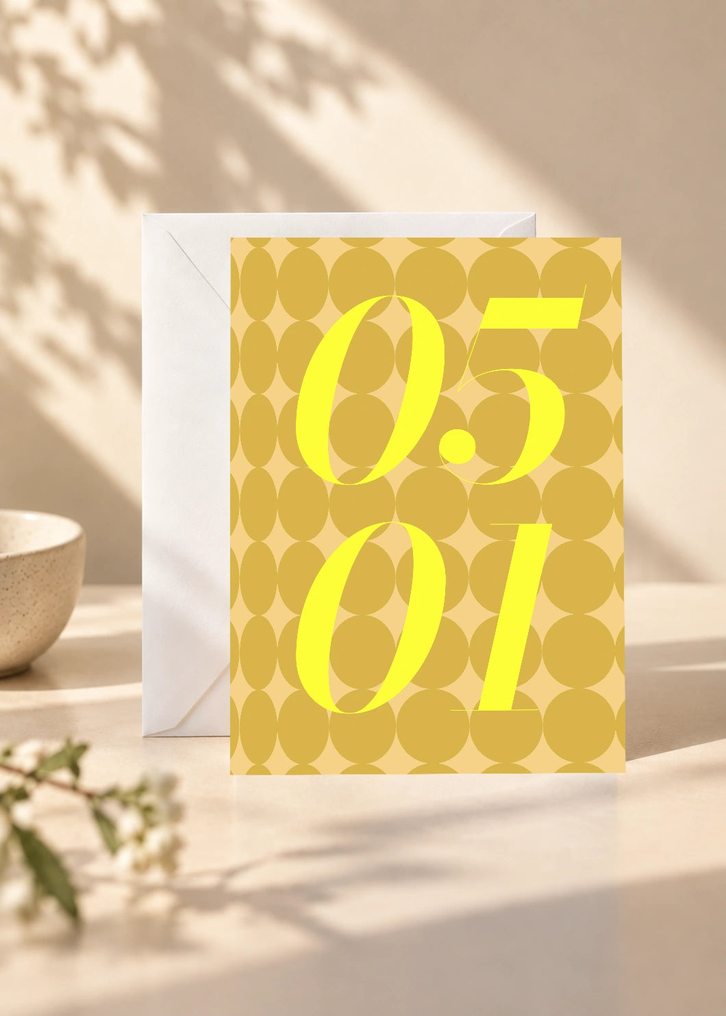 May 1 DAYMARK card — Golden Rhythm — scene 1