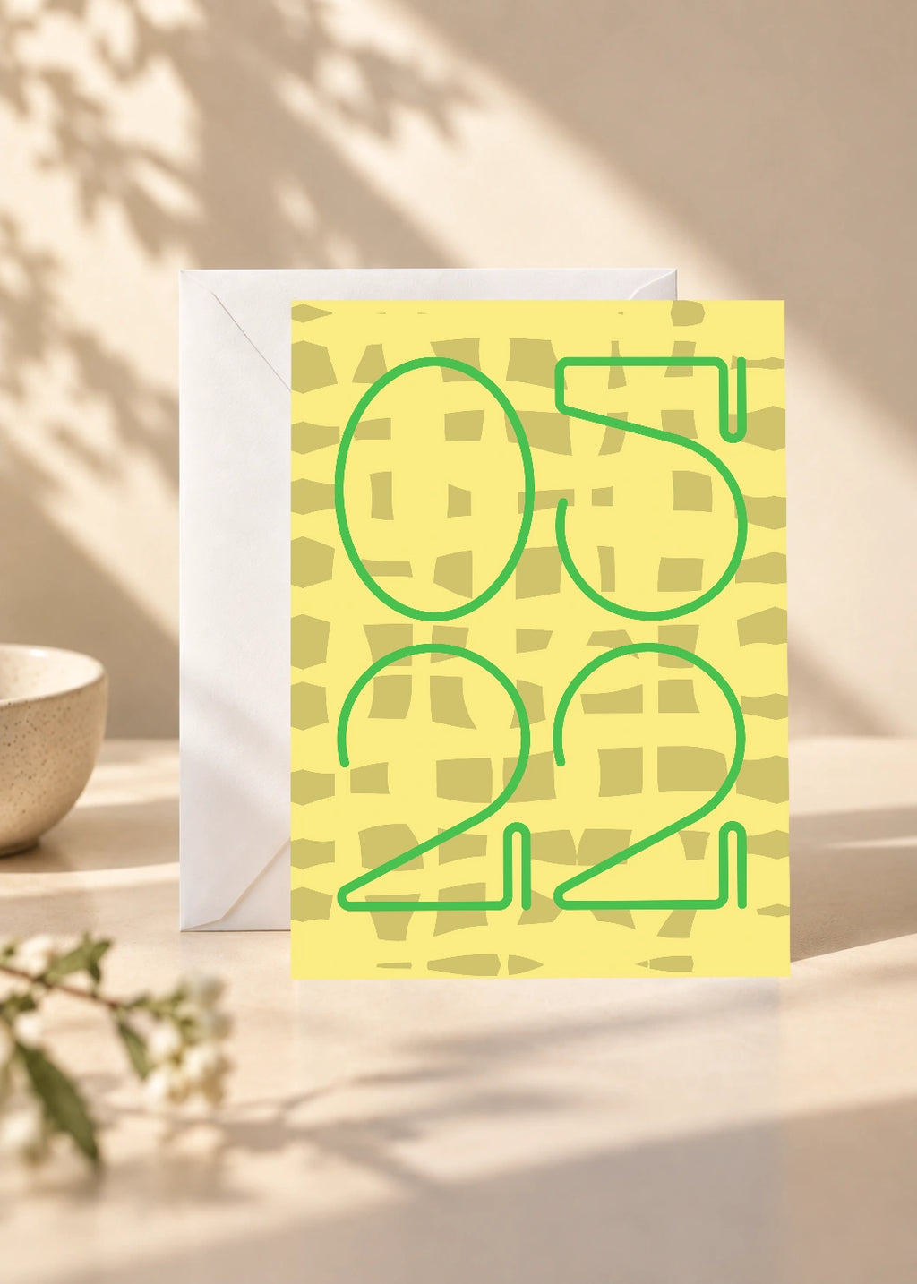 May 22 DAYMARK card — Lime Matrix — scene 1