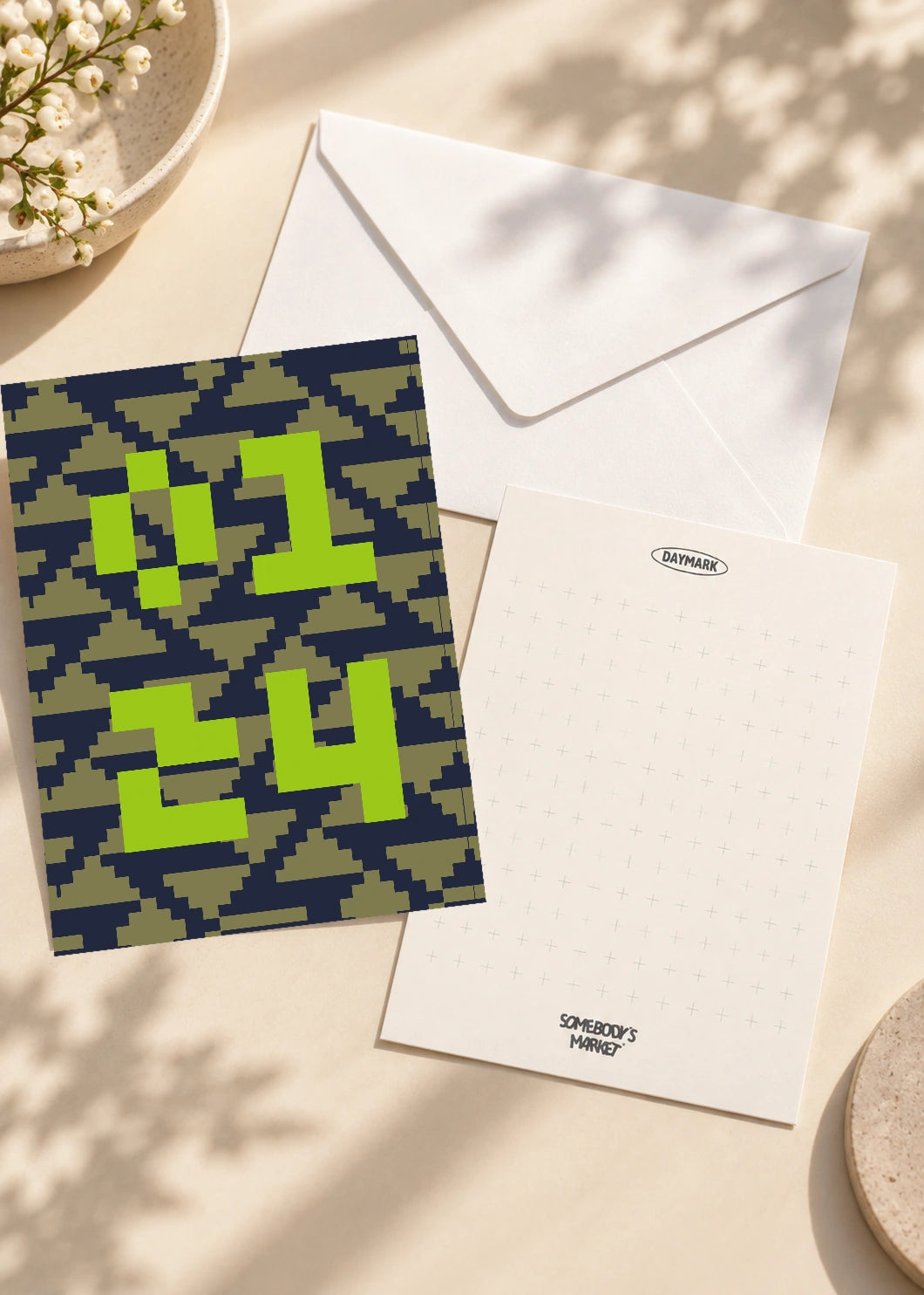 May 24 DAYMARK card — Acid Weave — scene 2