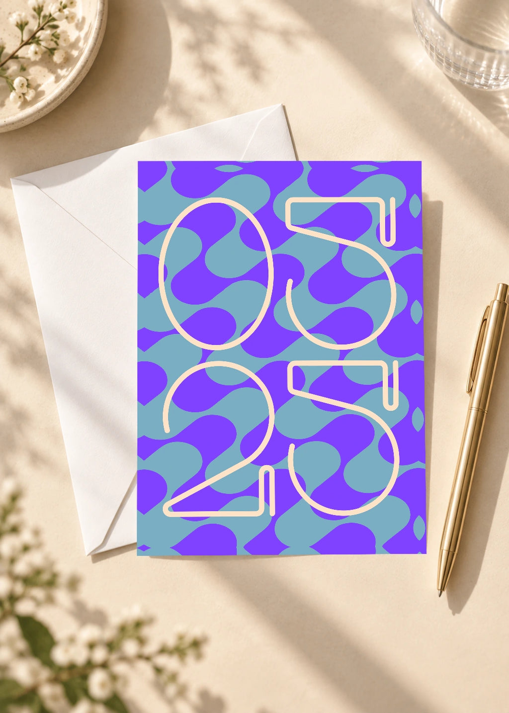 May 25 DAYMARK card — Violet Loop — scene 4