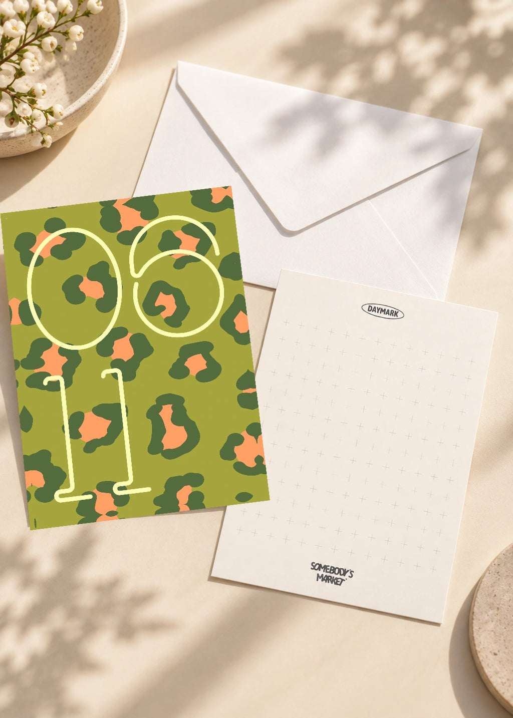 June 11 DAYMARK card — Camo Line — scene 2
