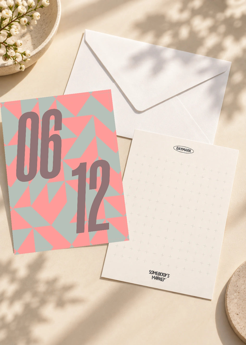 June 12 DAYMARK card — Rose Cut — scene 2