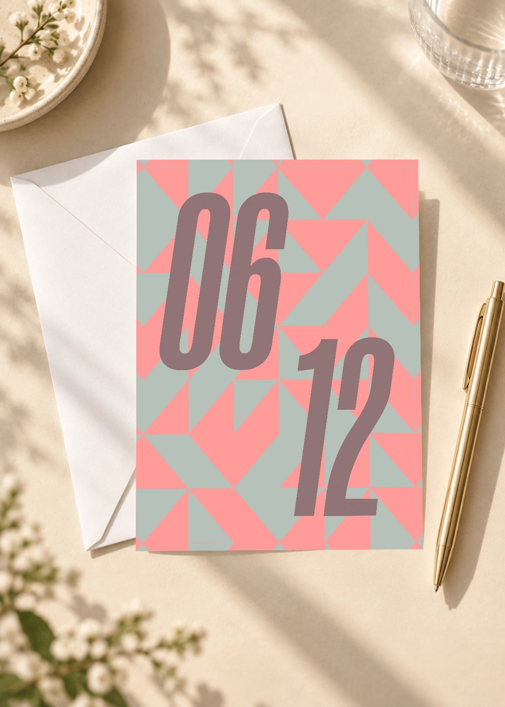 June 12 DAYMARK card — Rose Cut — scene 4
