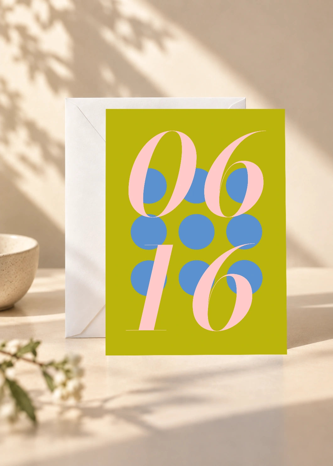 June 16 DAYMARK card — Mustard Orbit — scene 1