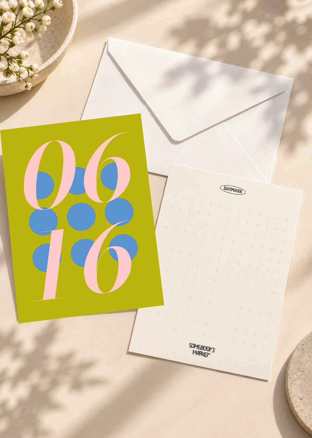 June 16 DAYMARK card — Mustard Orbit — scene 2