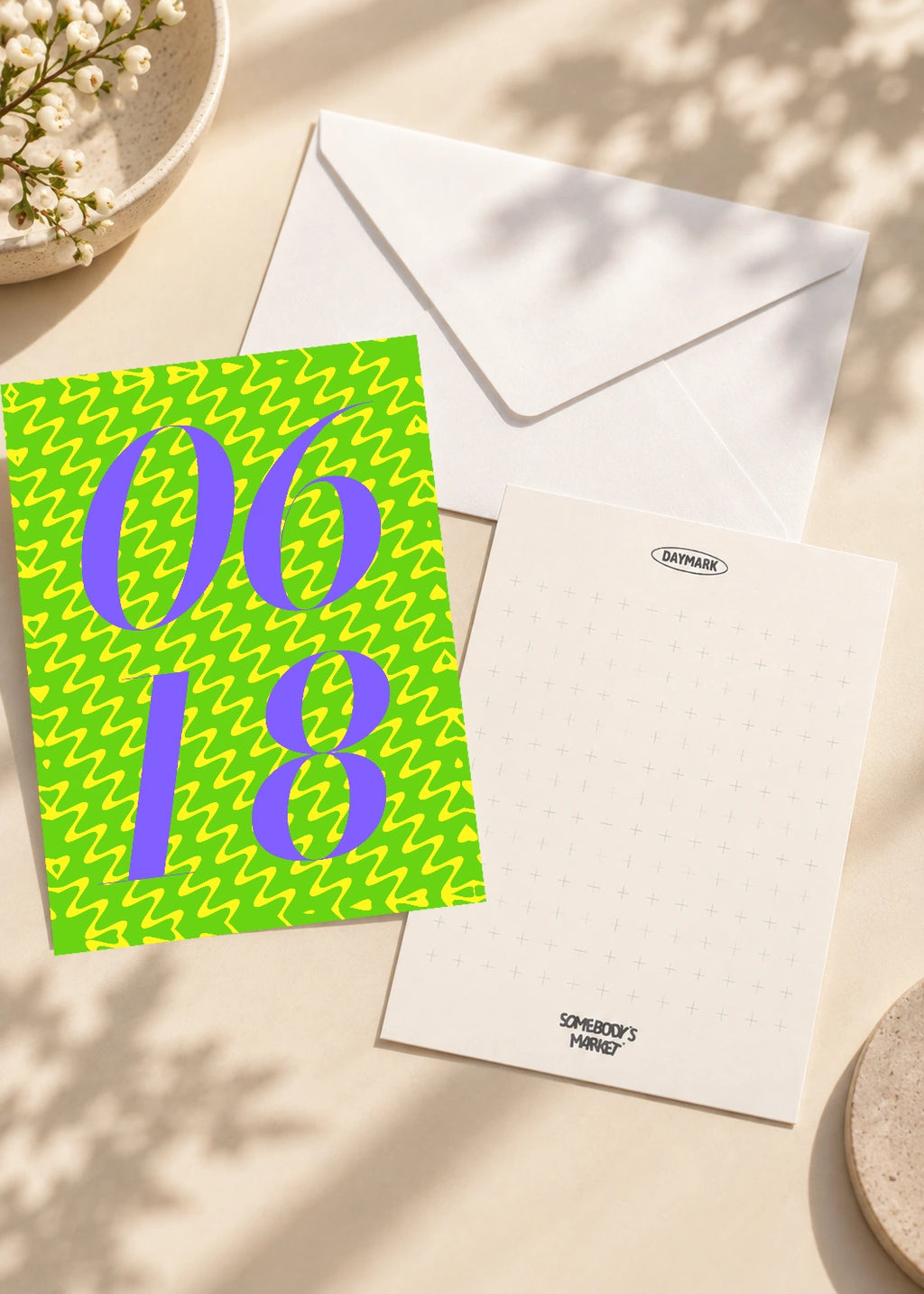 June 18 DAYMARK card — Indigo Sparks — scene 2