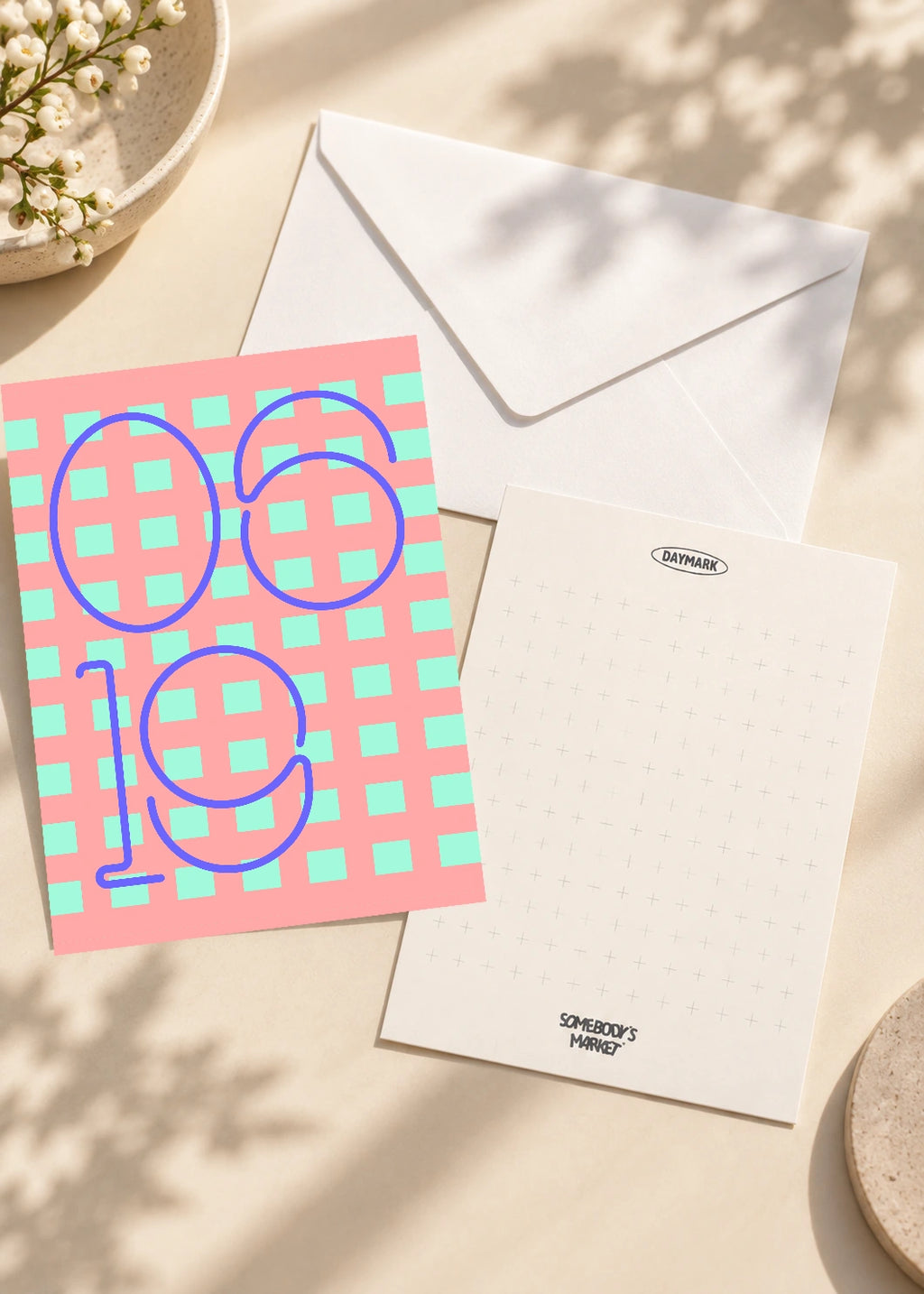 June 19 DAYMARK card — Blue Gridline — scene 2