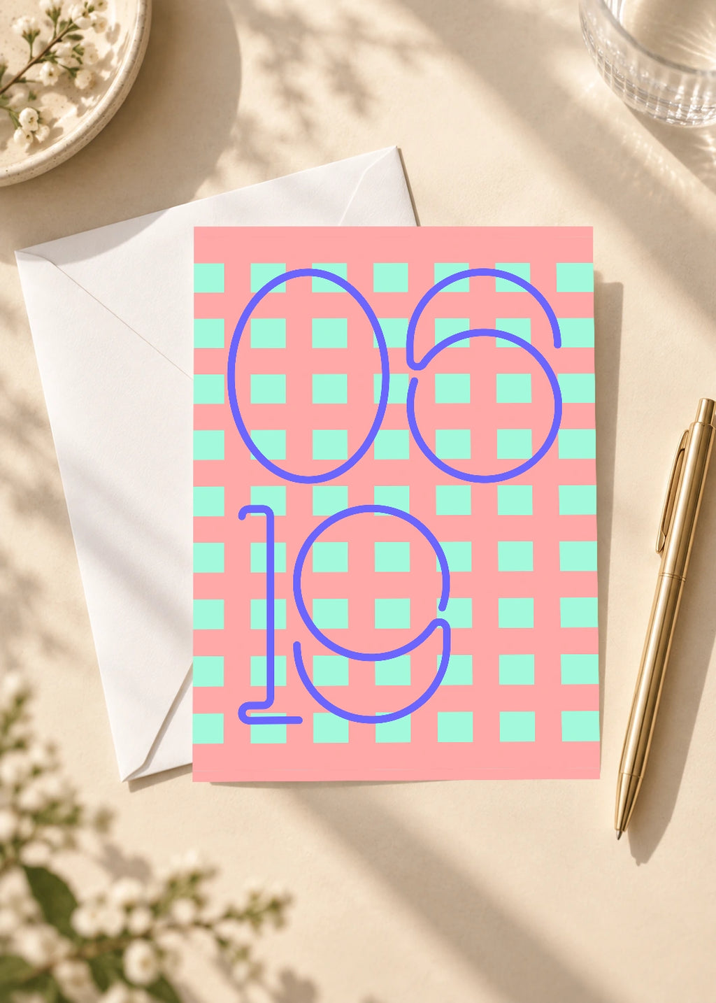 June 19 DAYMARK card — Blue Gridline — scene 4