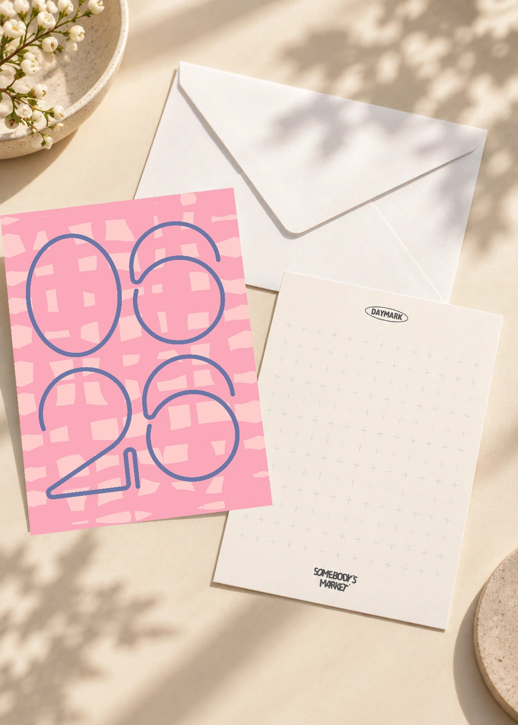 June 26 DAYMARK card — Rose Mesh — scene 2