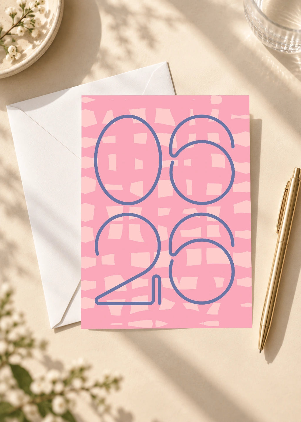 June 26 DAYMARK card — Rose Mesh — scene 4