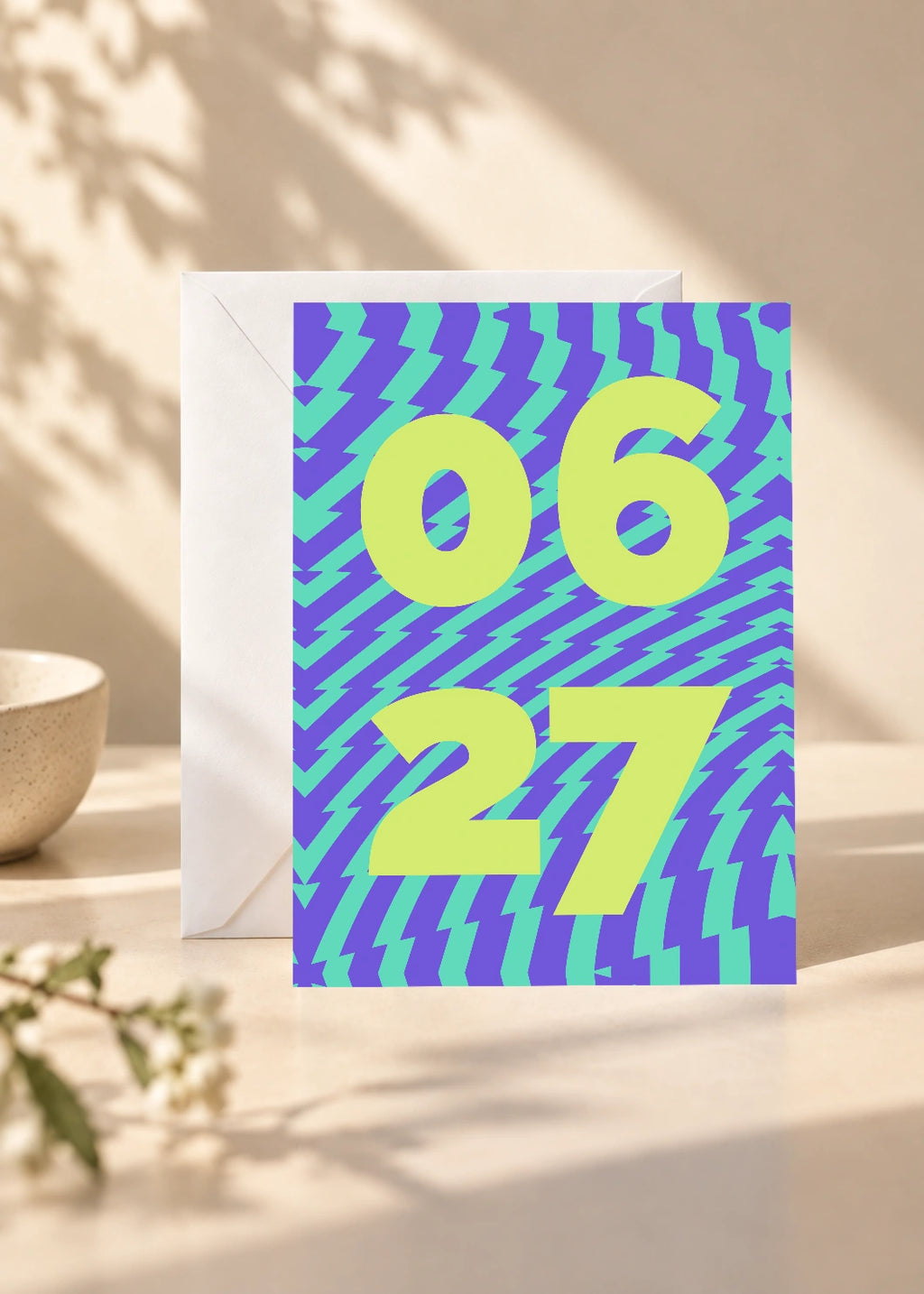 June 27 DAYMARK card — Lime Rush — scene 1