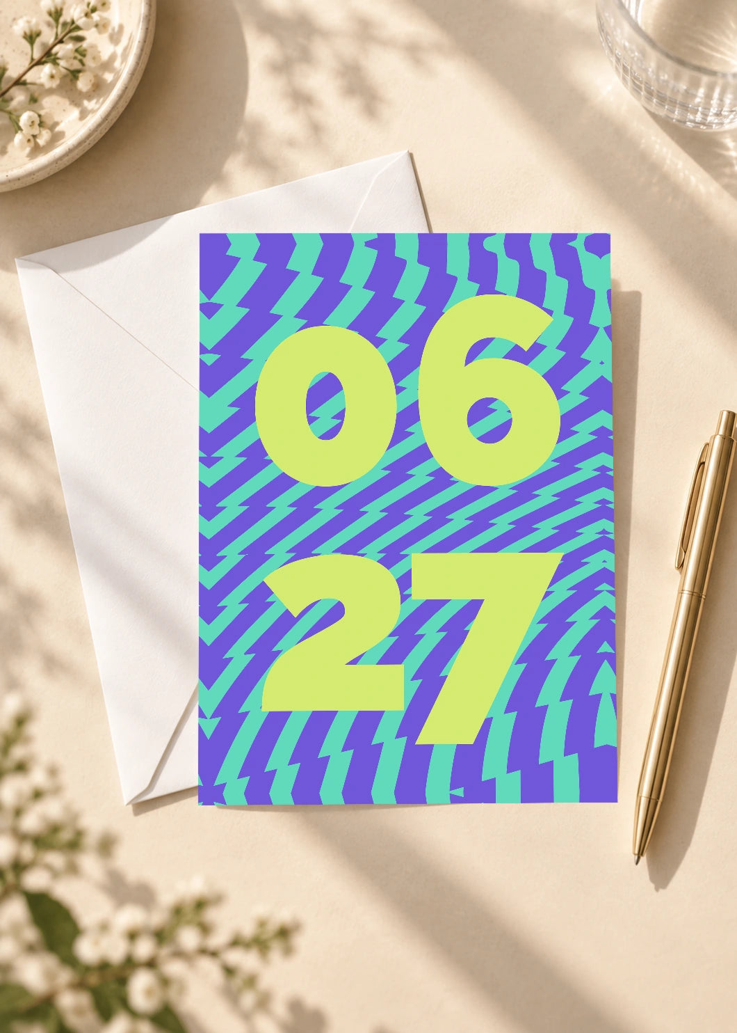 June 27 DAYMARK card — Lime Rush — scene 4
