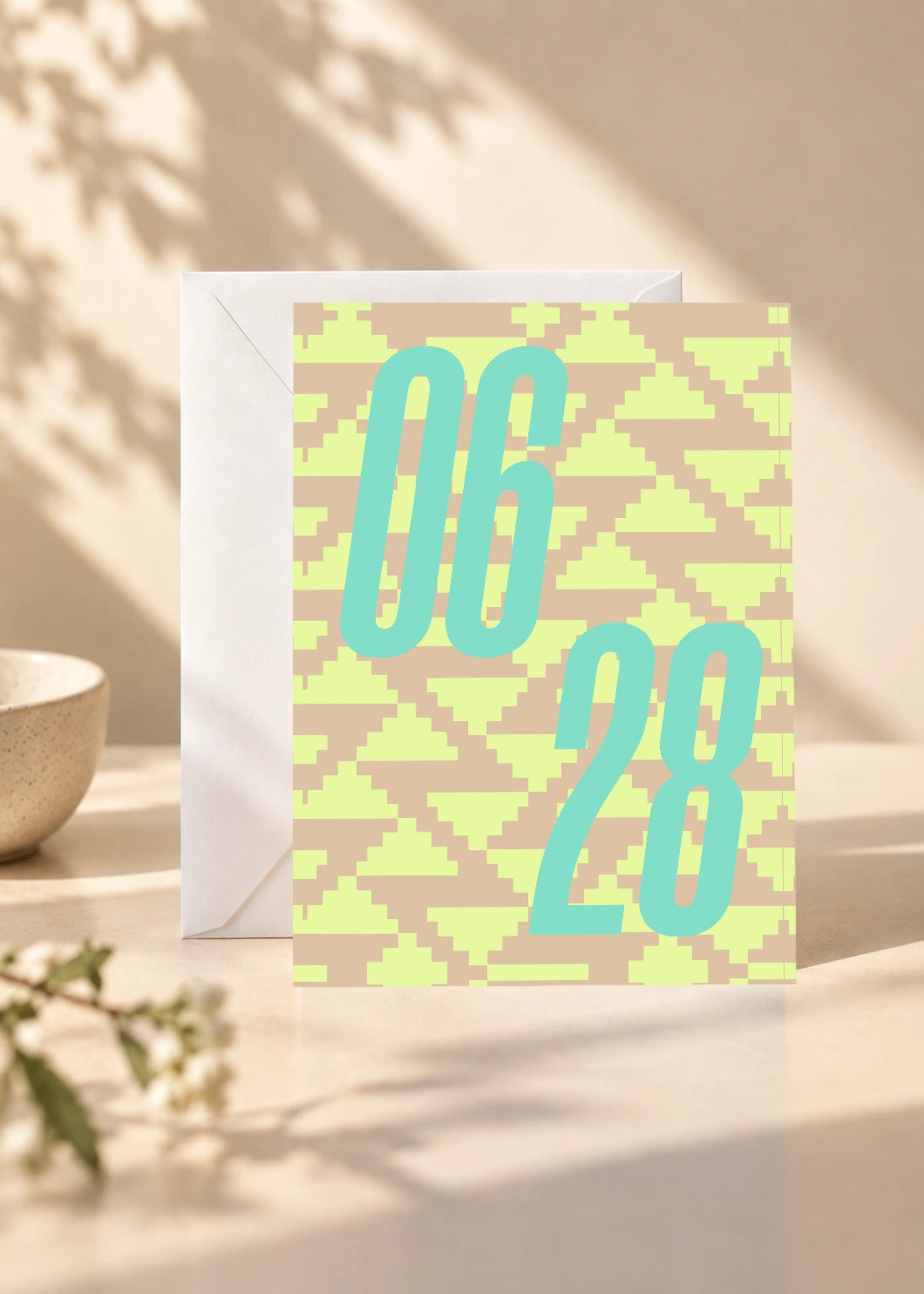 June 28 DAYMARK card — Mint Angle — scene 1