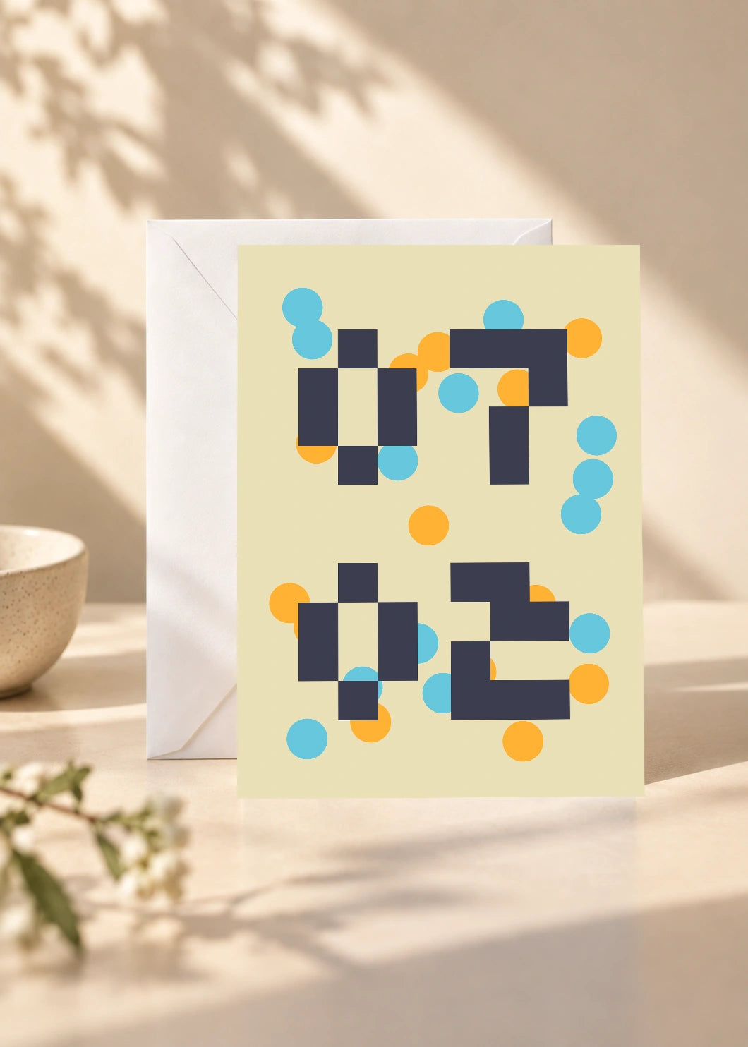 July 2 DAYMARK card — Orange Modules — scene 1