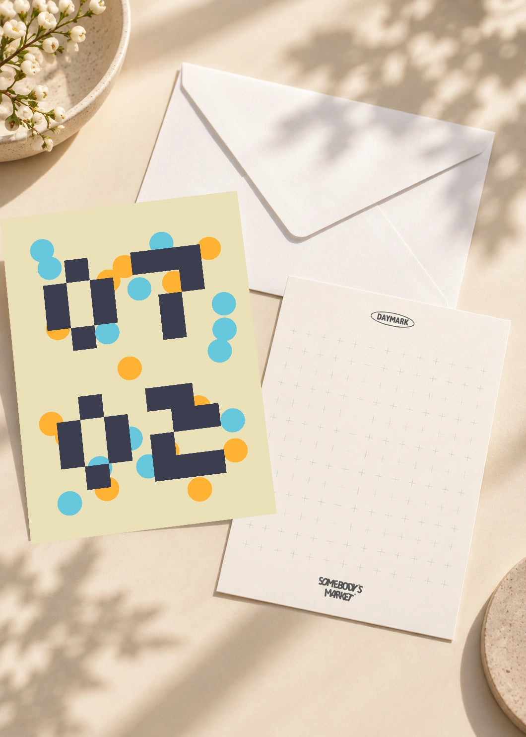 July 2 DAYMARK card — Orange Modules — scene 2