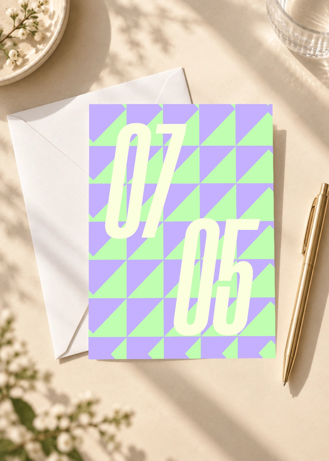 July 5 DAYMARK card — White Slant — scene 4