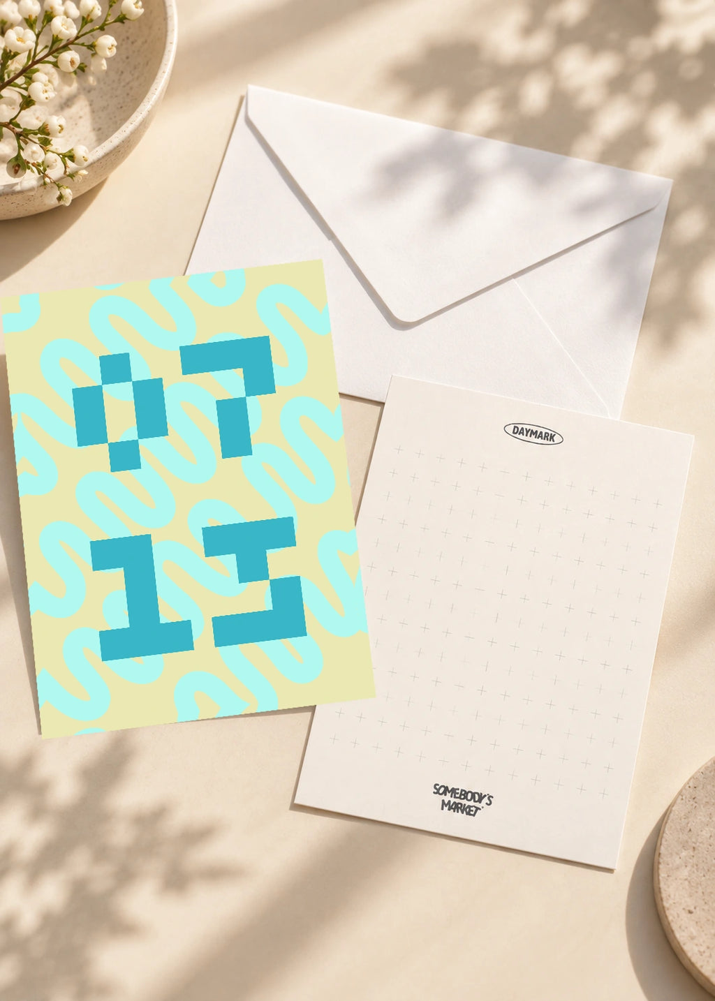 July 13 DAYMARK card — Aqua Modules — scene 2