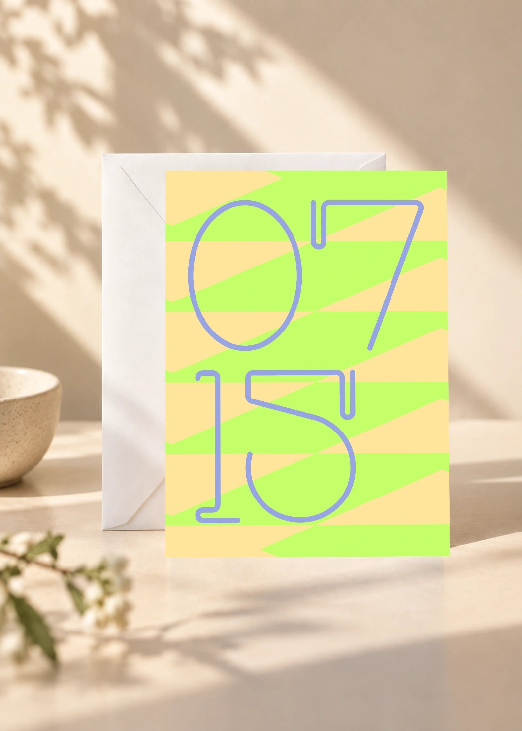 July 15 DAYMARK card — Blue Angle — scene 1