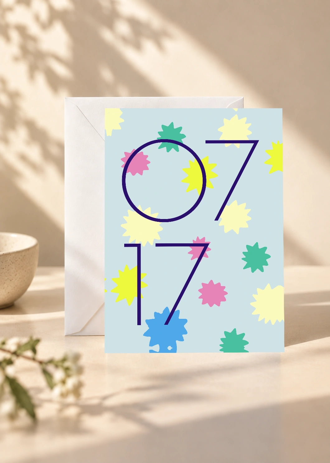 July 17 DAYMARK card — Star Line — scene 1