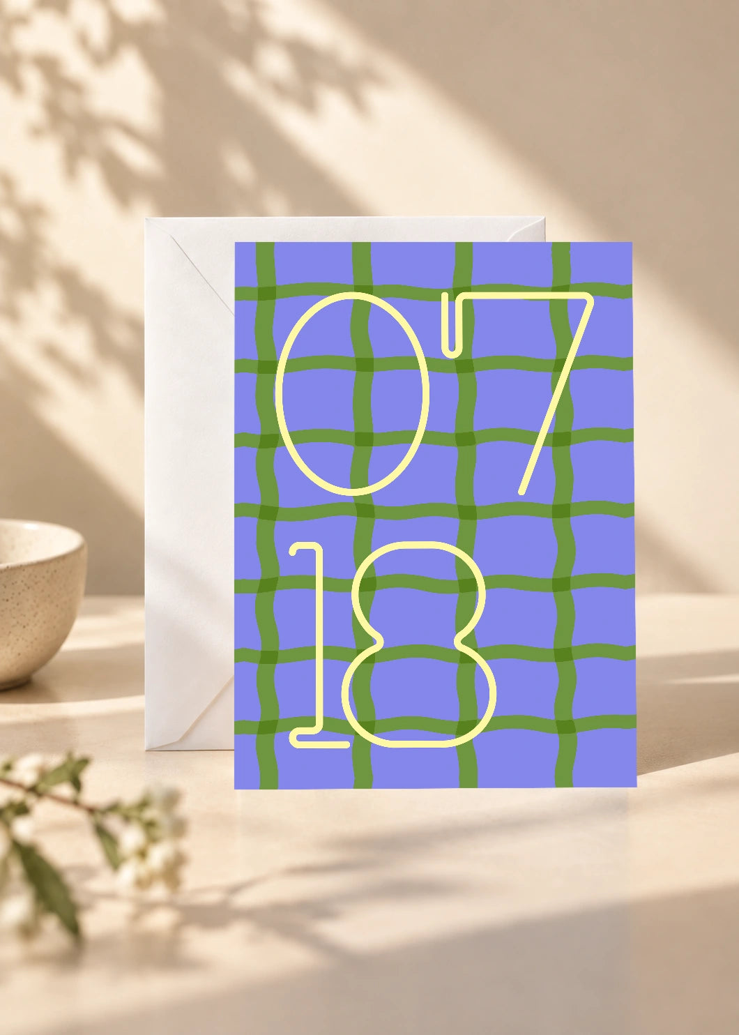 July 18 DAYMARK card — Lime Net — scene 1